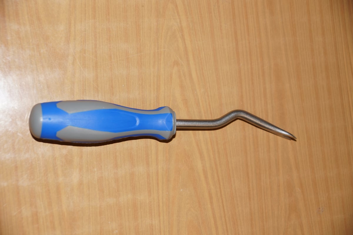 Съемник клипс обшивки салона KING TONY 120 мм зев 8 мм 43280212 ...