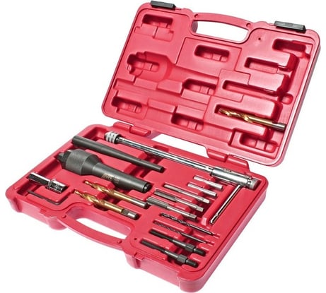 Набор инструментов для извлечения свечей накаливания в кейсе 16 предметов /1/10 JTC -4054 668294