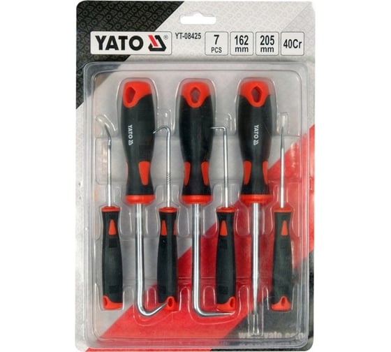 Набор крючков YATO с ручкой, 7 предметов YT-08425