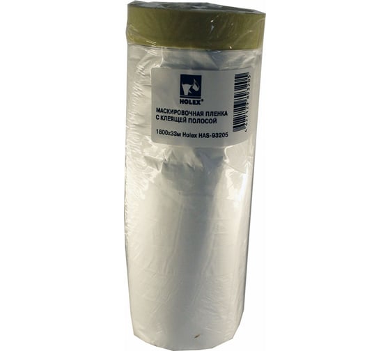 Маскировочная пленка со скотчем в рулоне Holex 1800 мм x 33 м HAS-93205 1