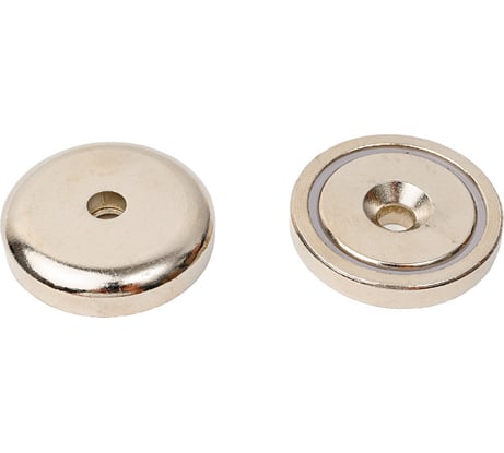 Магнитное крепление с зенковкой Проф-Магнит А36, сцепление 29 кг, 2 шт. PMYP-A-36