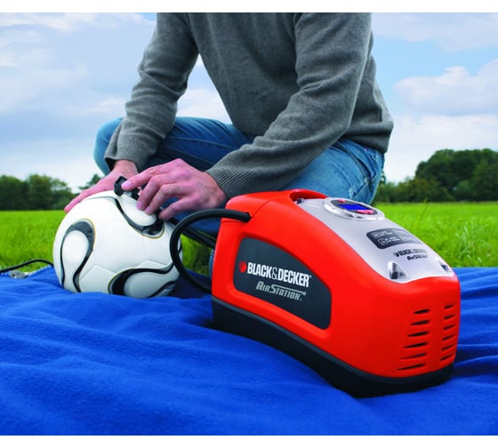Автомобильный компрессор Black+Decker ASI300