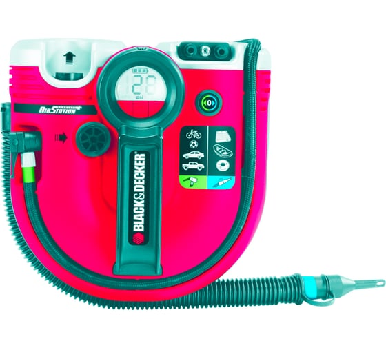 Автомобильный компрессор Black+Decker ASI500