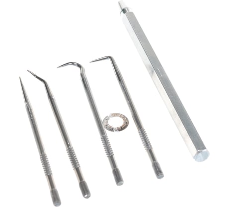 Приспособление для снятия уплотнительных колец крючки 4шт. набор JTC -1730 666535