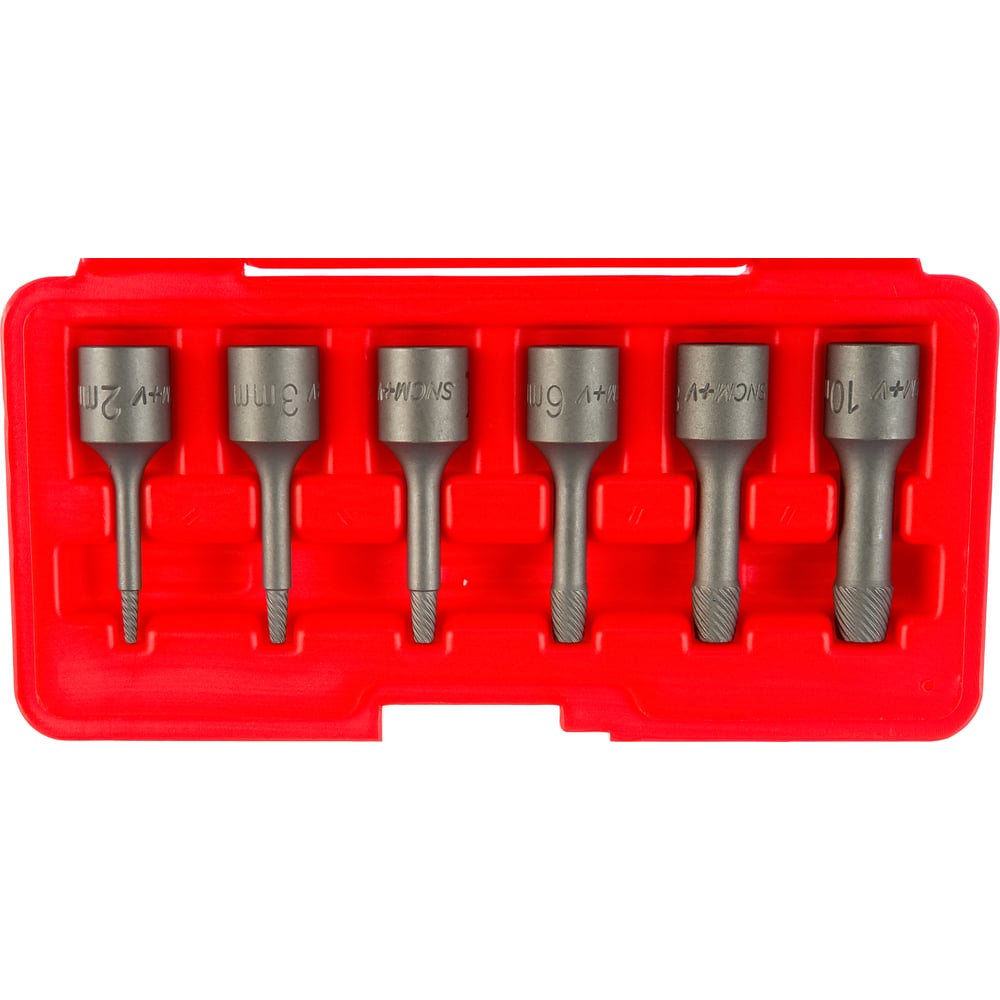 Наборэкстракторовдляповрежденныхболтов(6штук)JTC1542