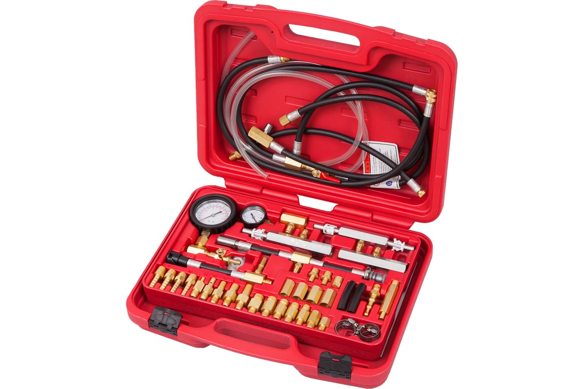 Набор переходников для тестирования топливных систем МАСТАК 43 предмета ...