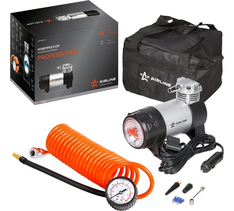Компрессор Airline Professional в сумке, 35л/мин., 10 АТМ CA-035-03