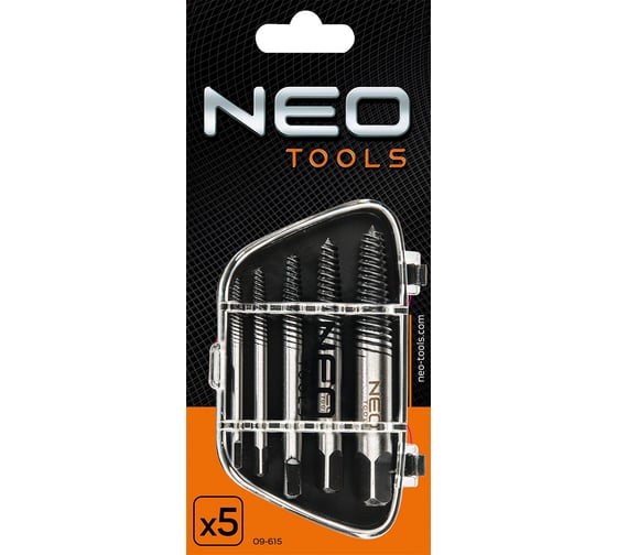 Экстракторы 5 шт. NEO Tools 09-615