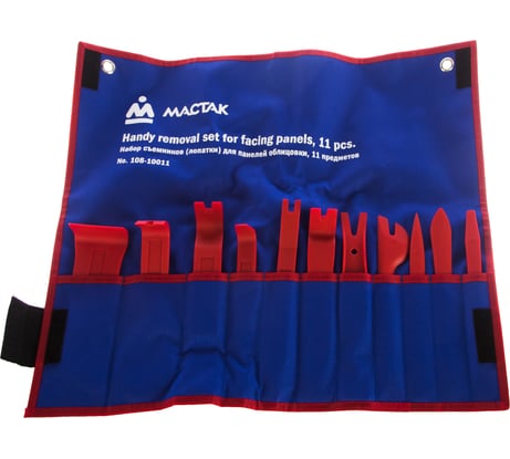 Набор съемников для панелей облицовки (лопатки, 11 предметов) МАСТАК 108-10011
