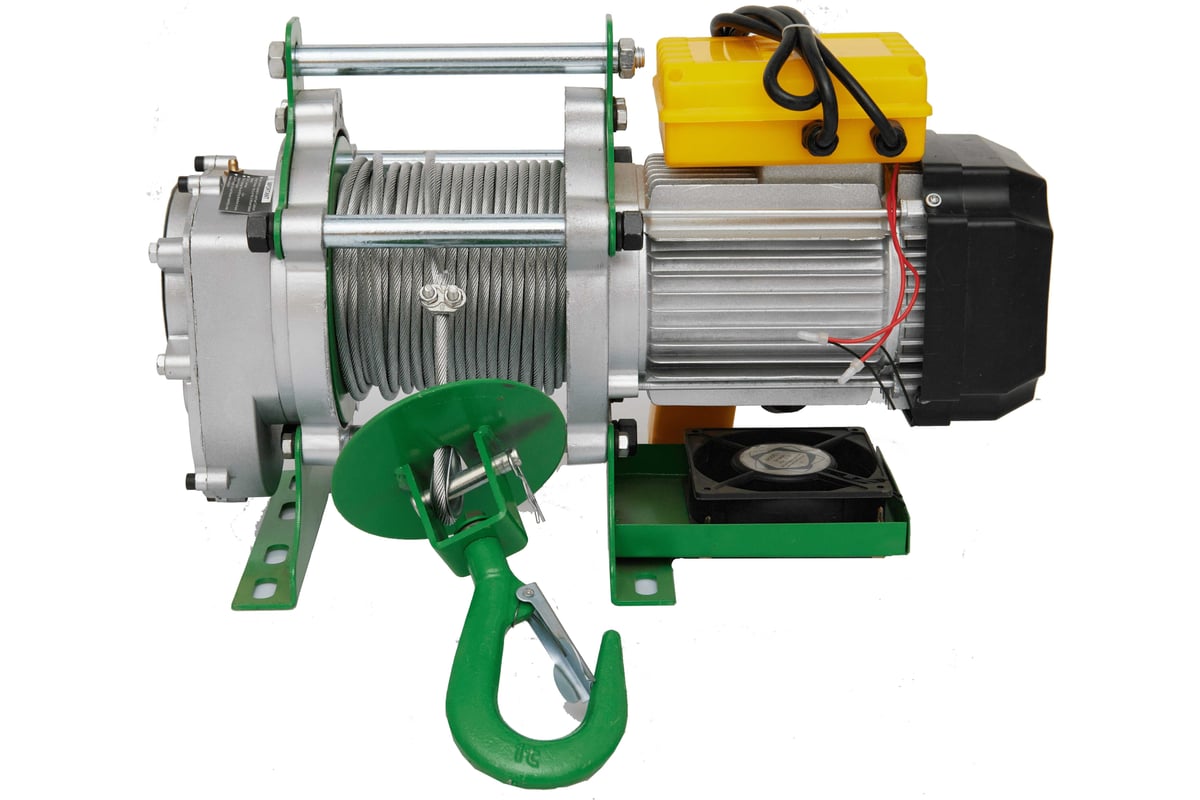 Электрическая лебедка EURO-LIFT kcd pro 500/1000 кг, 40/20 м, u=220 В ...