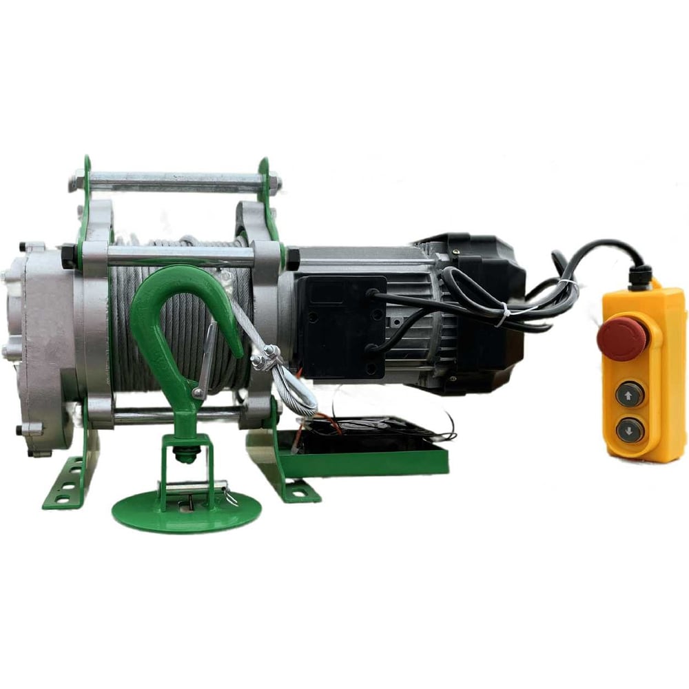 Электрическая лебедка EURO-LIFT kcd pro 200/400 кг, 60/30 м, u=220 В 00 ...