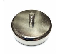 Магнитное крепление Проф-Магнит под гайку С60, в комплекте с шайбой и гайкой М8, сцепление 113 кг - 1 шт. PMYP-C-60