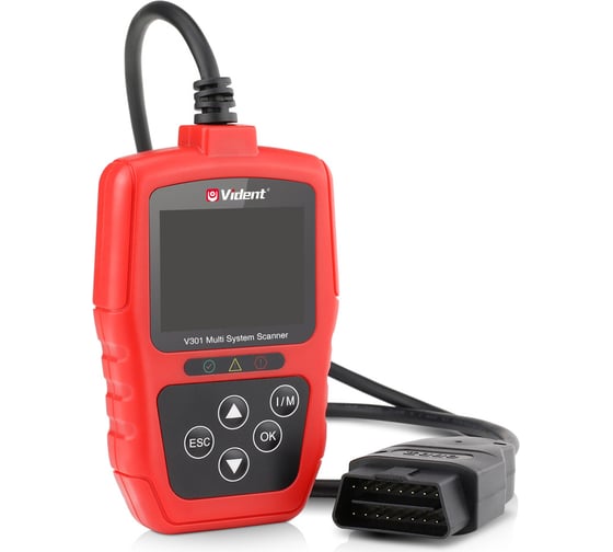 Диагностический сканер VIDENT OBD2 2.4" V301