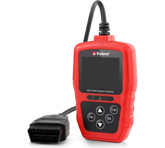 Диагностический сканер VIDENT OBD2 2.4" V301