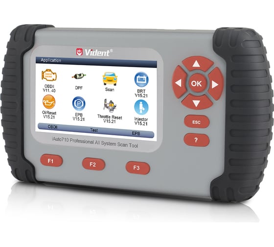 Диагностический сканер VIDENT OBD2 4.3” iAuto730RU