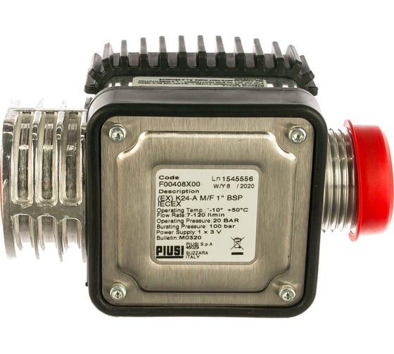 Электронный расходомер для бензина PIUSI K24 A M/F 1 BSP ATEX/IECEx F00408X00