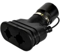 Наконечник неопреновый (200x100 мм) для шланга 100 мм Trommelberg CA102200100