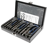 Набор инструментов для восстановления резьбы М6, М8, М10 12 предметов кейс JTC -4779A 668260