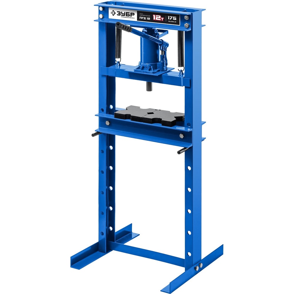 Гидравлический пресс ЗУБР Профессионал ПГД-12 с домкратом 12т 43070-12 ...