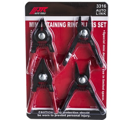 Съемник стопорных колец набор, мини JTC -3316 666423