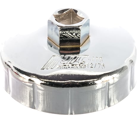 Съемник фильтра масляного 76мм 12-ти гранныйфранцузск.авто чашка JTC -4669 666438