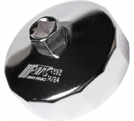 Съемник фильтра масляного 84мм 14-ти гранный MERCEDES OM642 чашка JTC -4695 666442