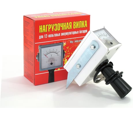 Нагрузочная вилка для проверки АКБ Вымпел 100А НВ-01 2001