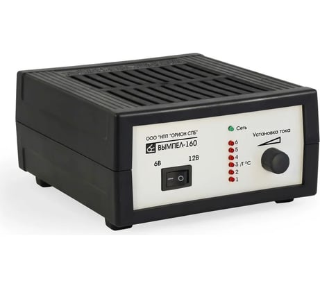 Зарядное устройство, 0-7А, 6/12В Вымпел НПП Вымпел-160 2017