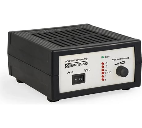 Зарядное устройство 0-20А, 12В Вымпел НПП Вымпел-320 2021