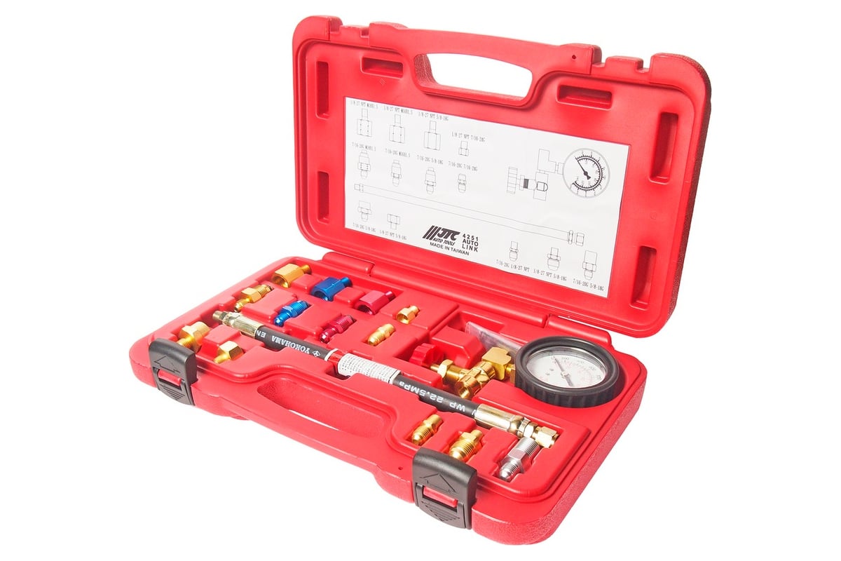 Тестер давления масла гидроусилителя руля в кейсе JTC-4251 - выгодная ...