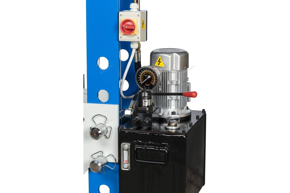 Напольный электрогидравлический пресс NORDBERG N36100E - выгодная цена ...