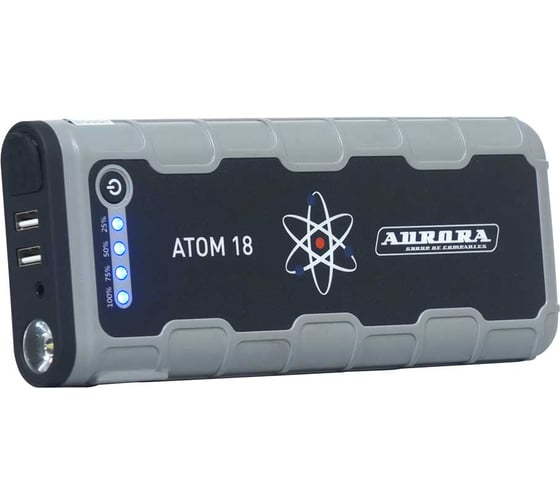 Пусковой многофункциональный аккумулятор AURORA ATOM 18 18907