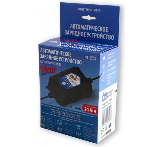 Зарядное устройство Battery Service 6/12В, 1А Moto PL-C001P