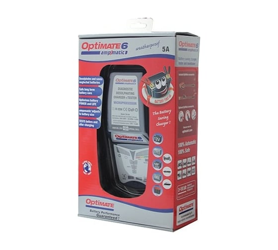 Зарядное устройство Optimate 6 1x0,4-5,0А, 12V TM180SAE