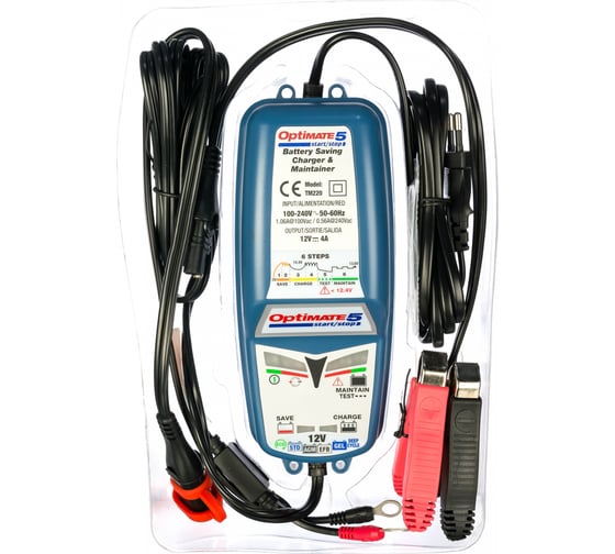 Зарядное устройство Optimate 5 TM220 4А Start-Stop (1x4A, 12V)