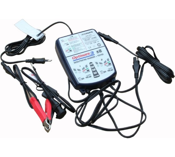 Зарядное устройство Optimate 3 DUAL BANK TM450 (2x0.8A, 12V)