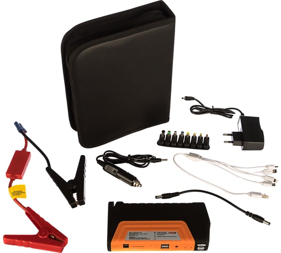 Универсальное пуско-зарядное устройство СПЕЦ УПЗУ-10000 jump starter