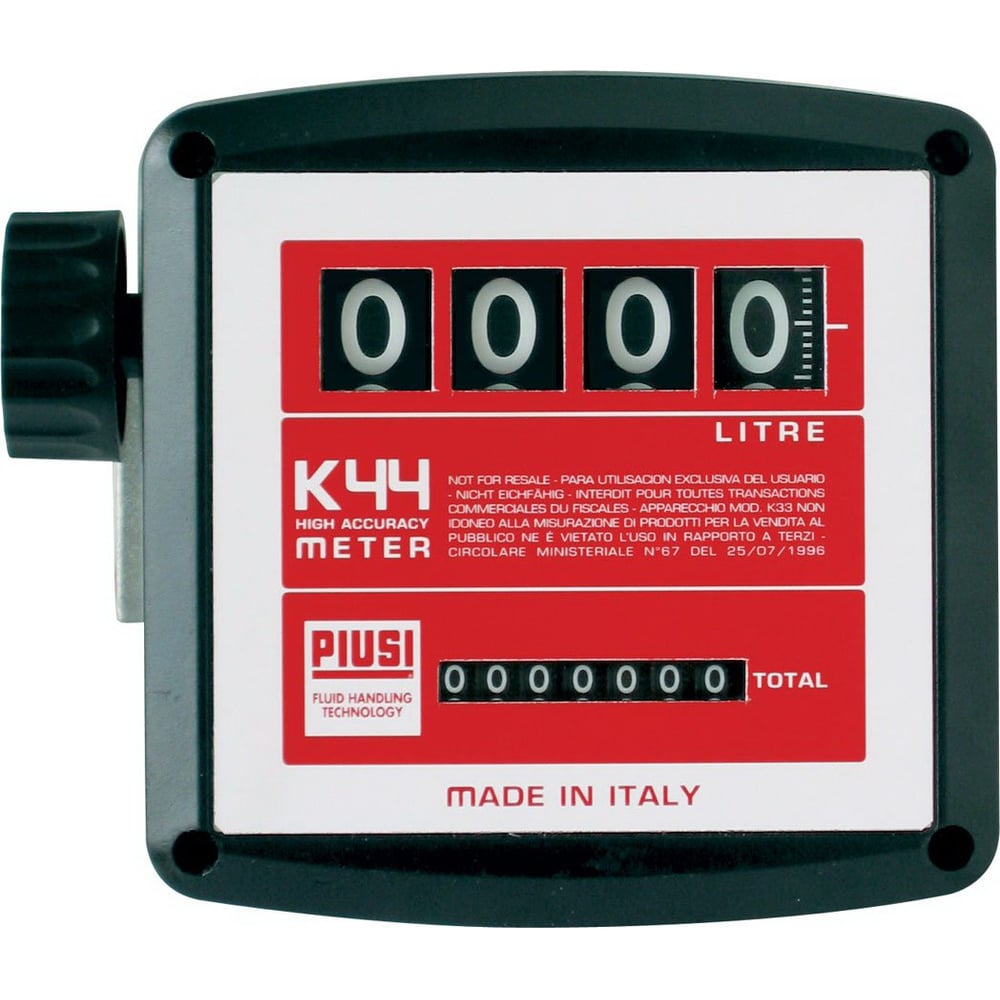 4-х разрядный механический счетчик масла PIUSI K44 ver. B 000561020 ...
