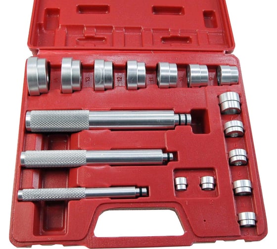 Оправки для обслуживания подшипников и уплотнений 17шт MHRTOOLS MHR09022 1