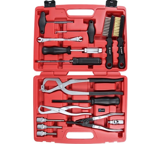 Набор инструмента для ремонта тормозной ситемы 16шт в кейсе AIST 00-00015723 1