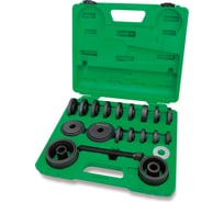 Набор оправок для монтажа и демонтажа ступичных подшипников TOPTUL кейс, 24 предмета JGAI2401