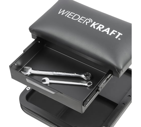 Ремонтный рабочий табурет на колесиках WIEDERKRAFT WDK-86030