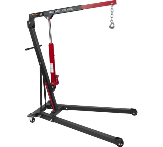 Низкопрофильный гаражный кран WIEDERKRAFT 1 т WDK-83201