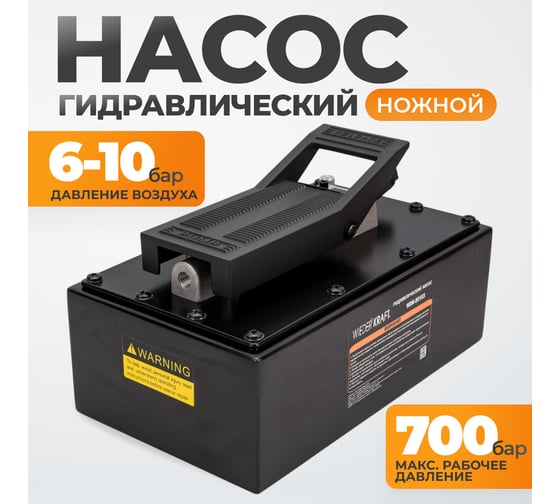 Пневмогидравлический насос WIEDERKRAFT WDK-85103