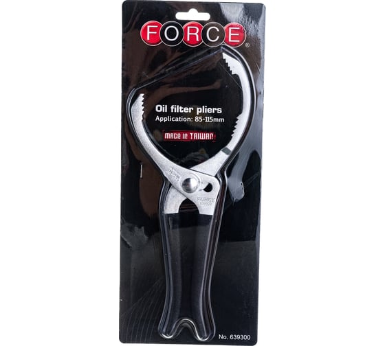 Съемник масляного фильтра 85-115мм FORCE 639300