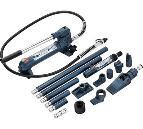 Гидравлическая растяжка STELS 4 т 16 предметов пластиковый кейс 51354