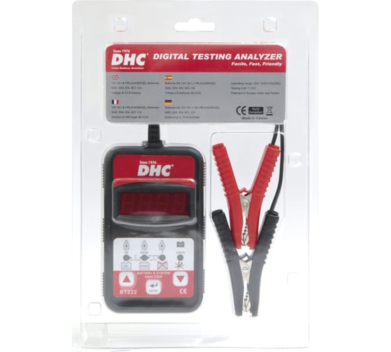 Тестер для аккумуляторов GYS BT 222 DHC 055216