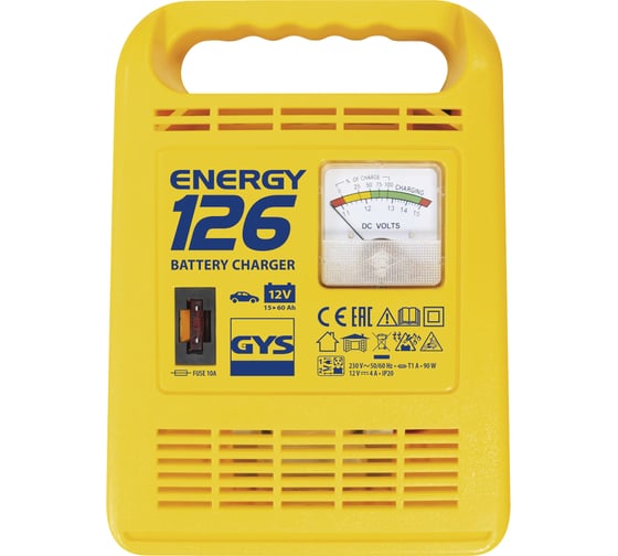 Зарядное устройство GYS ENERGY с индикатором 126 023222