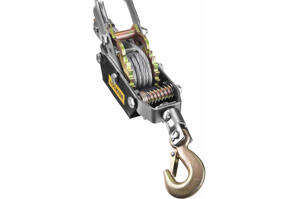 Рычажная тросовая лебедка Stayer MAXPull 4т/3м 4310-4 - выгодная цена ...