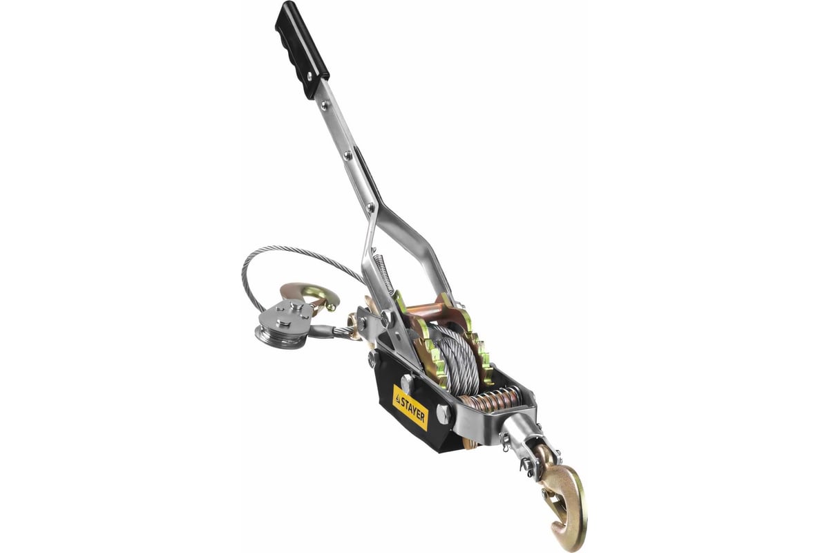 Рычажная тросовая лебедка Stayer MAXPull 4т/3м 4310-4 - выгодная цена ...